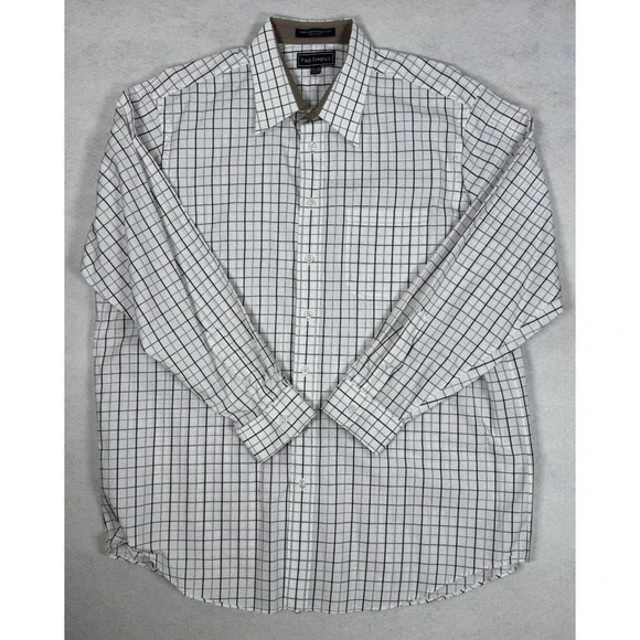 Paul Frederick Men's 17.5x34 dress shirt Non Iron 100% Cotton (Lot of 3) - Picture 5 of 14